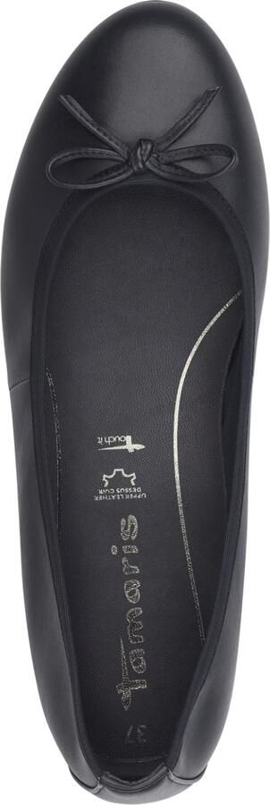 Tamaris Ballerina's Flats slipper businessschoen met decoratieve strik - Foto 5