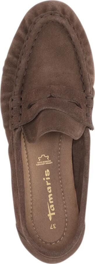 Tamaris damesleren mocassin 1-24205-46-304 damesschoenen instappers bruin - Foto 6
