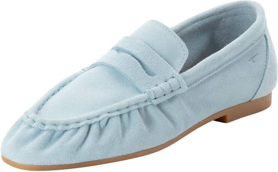 Tamaris damesleren mocassin 1-24205-46-880 damesschoenen instappers licht blauw - Foto 2