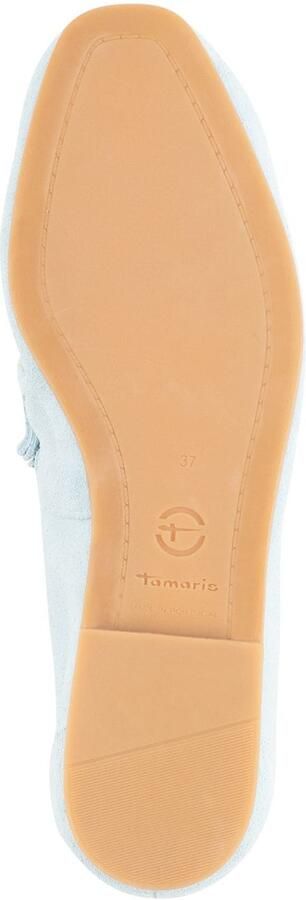 Tamaris damesleren mocassin 1-24205-46-880 damesschoenen instappers licht blauw - Foto 4