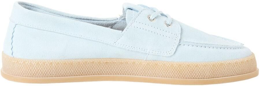 Tamaris dames leren mocassin 1-23615-46-880 instapschoen dames lichtblauw