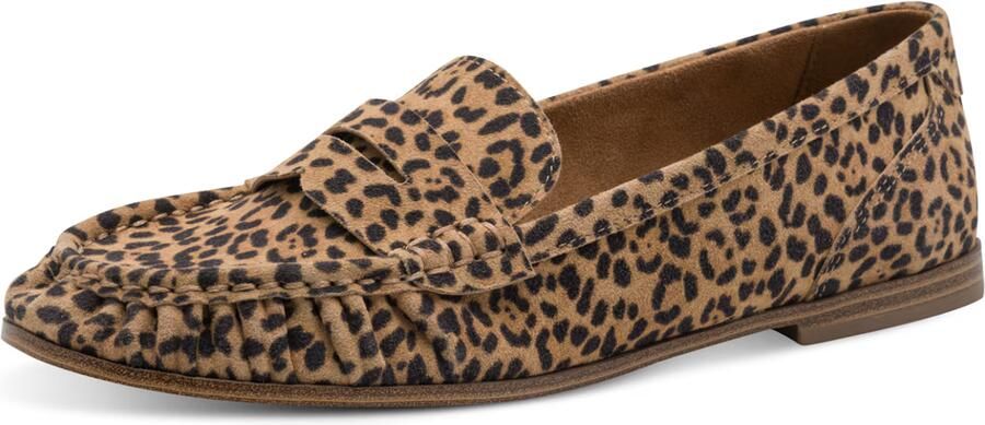 Tamaris Leopard Instappers beige Suède - Foto 6