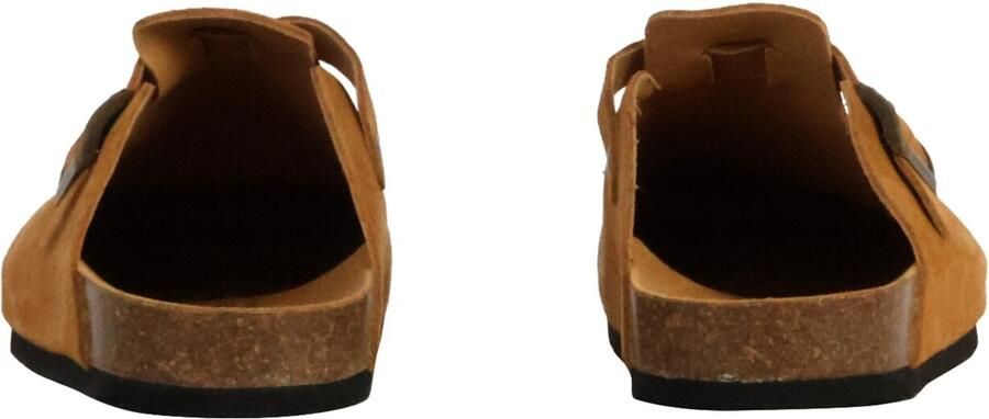 Tamaris Muiltjes 'Flache Pantoletten aus Leder' beige - Foto 6