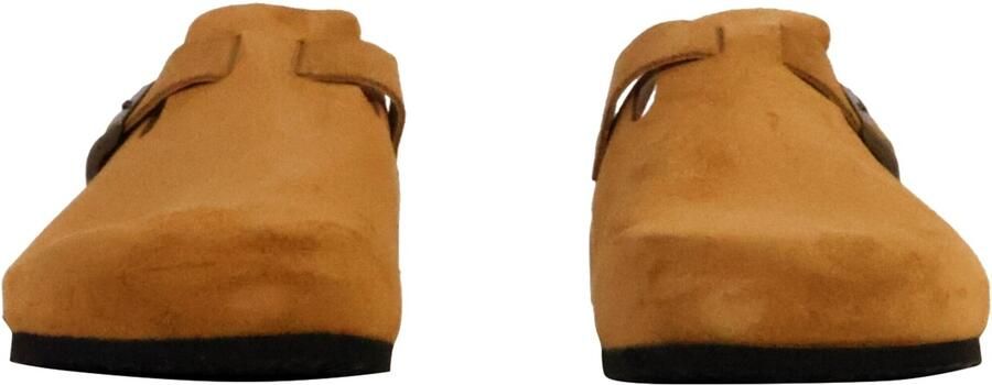 Tamaris Muiltjes 'Flache Pantoletten aus Leder' beige - Foto 2