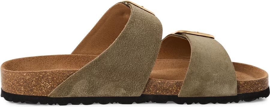 Tamaris leren muiltje 1-27543-42 7A2 damesschoenen M2753342 Olijf - Foto 6