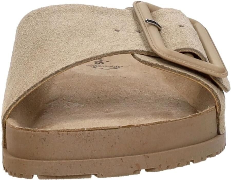 Tamaris dames leren muiltjes 1-27501-46-341 damesschoenen beige - Foto 2