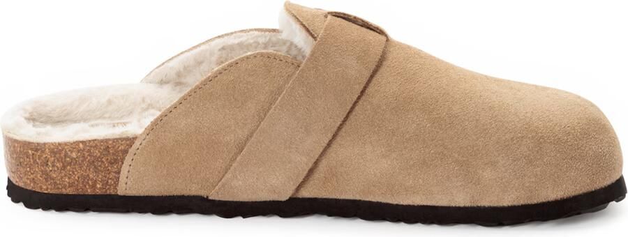 Tamaris Leren muiltjes 1-27601-45 341 Vrouwen Warme Voering M2760044 Beige - Foto 4