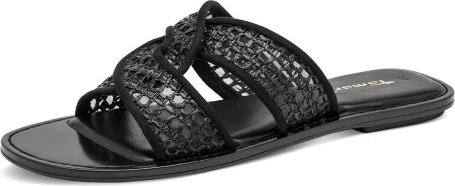 TAMARIS Slipper zwart 36
