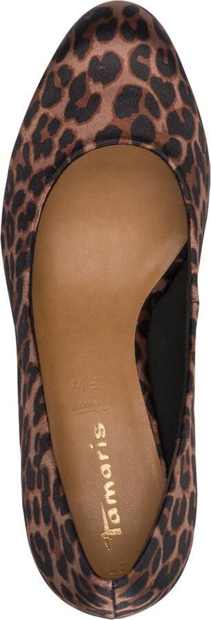 Tamaris damespumps 1-22418-41-3A0 Vrouwenschoenen veganistisch Textiel luipaard - Foto 3