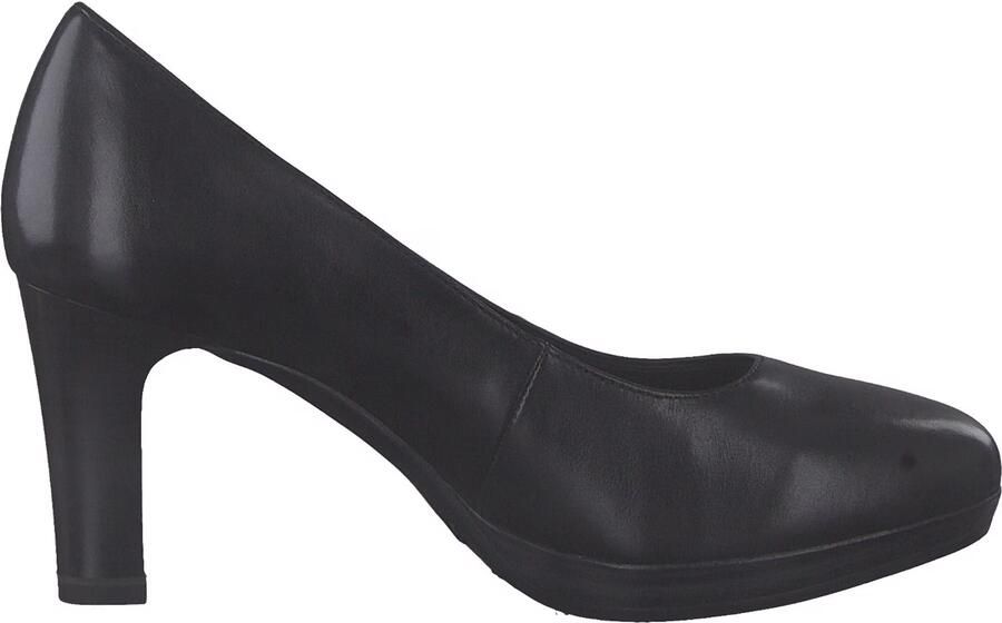Tamaris Elegante Zwarte Leren Pumps