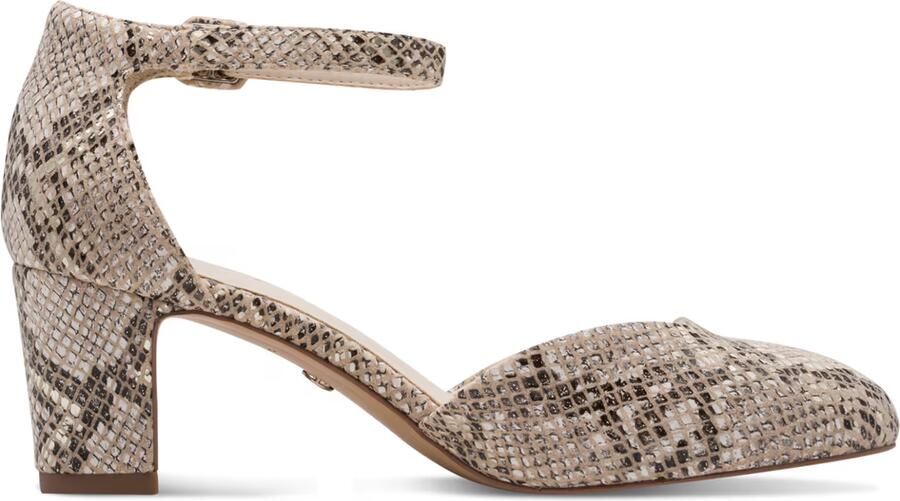 Tamaris pumps 1-24412-41 483 damesschoenen veganistisch M2443241 beige snake - Foto 5