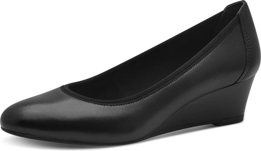 Tamaris Pumps sleehak lage schoen instapschoen met comfortabele elastische afwerking - Foto 3