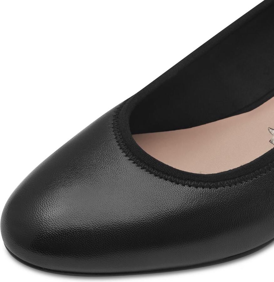 Tamaris Pumps sleehak lage schoen instapschoen met comfortabele elastische afwerking - Foto 4