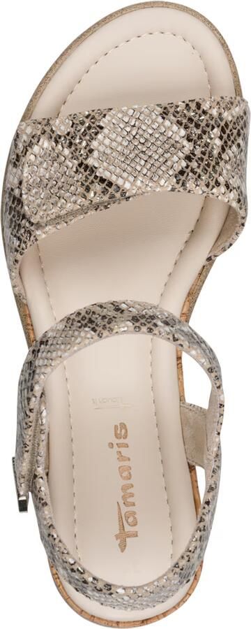 Tamaris ESSENTIALS Dames Sandalen BEIGE - Foto 4