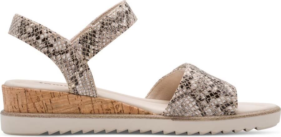 Tamaris ESSENTIALS Dames Sandalen BEIGE - Foto 5