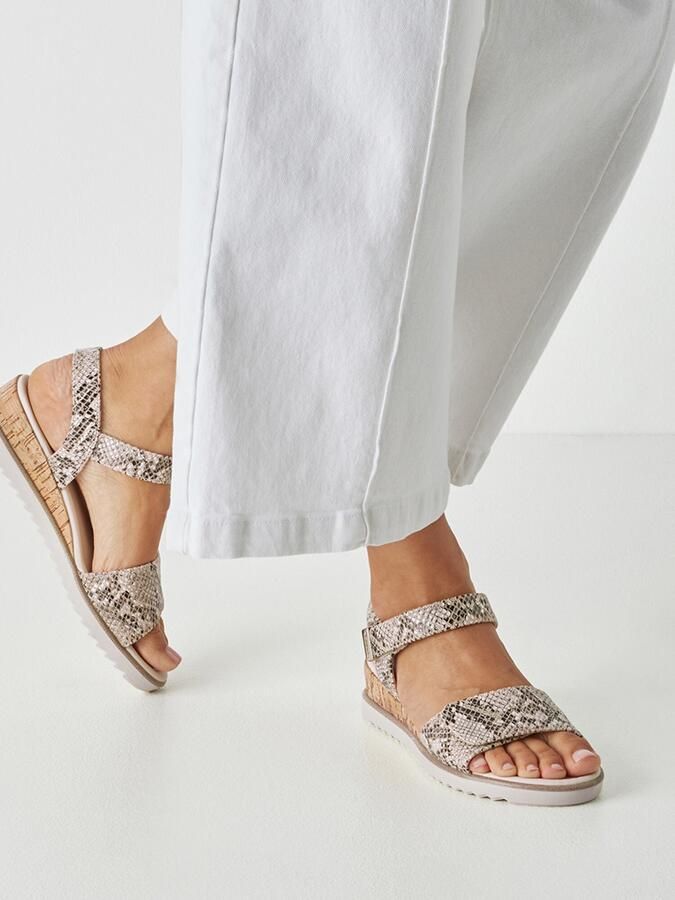Tamaris ESSENTIALS Dames Sandalen BEIGE - Foto 5