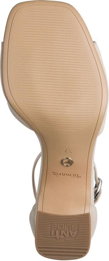 Tamaris damessandaaltjes 1-28318-46-251 damesschoenen elegant textiel beige - Foto 12