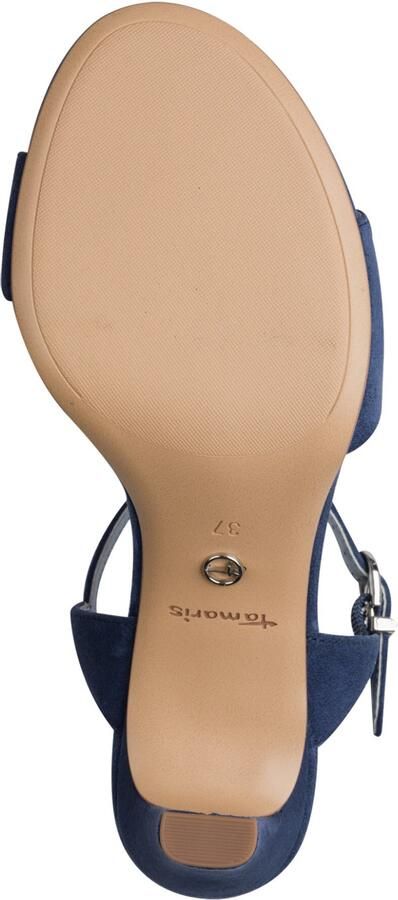 Tamaris sandaal 1-28028-42-800 damesschoenen veganistisch blauw - Foto 4