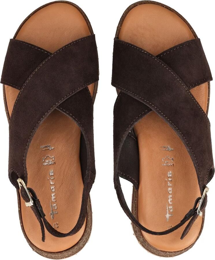 Tamaris Sandalen met sleehak Sandalen - Foto 4