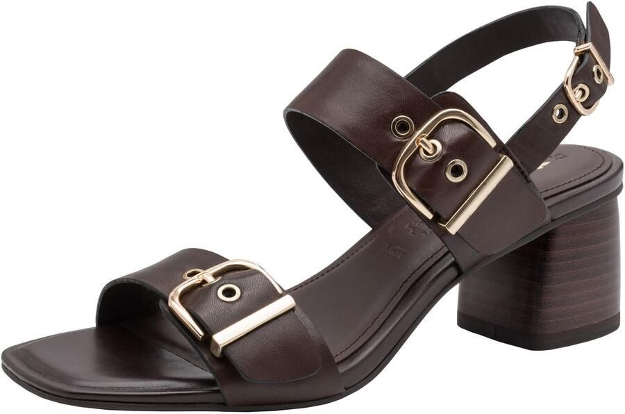Tamaris Sandalen met hakken 28354-46-304 Mocca - Foto 7