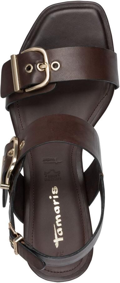Tamaris Sandalen met hakken 28354-46-304 Mocca - Foto 10