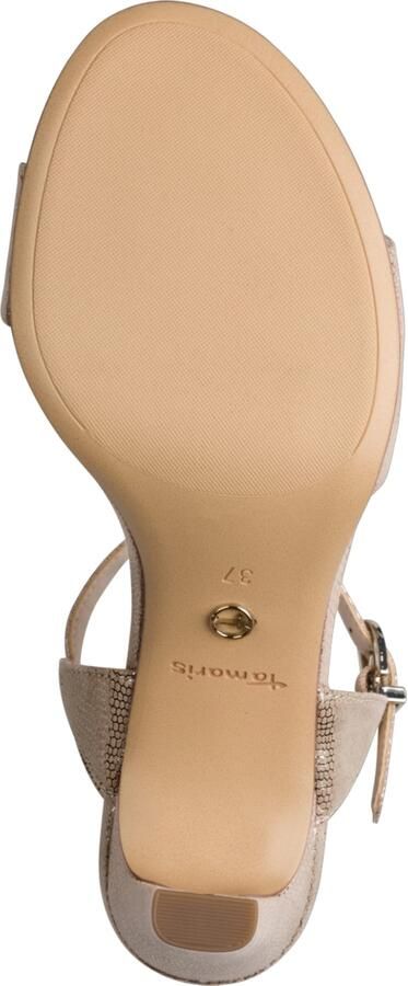 Tamaris sandaal 1-28028-42-968 damesschoenen veganistisch goud - Foto 4