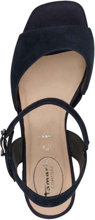 Tamaris COMFORT Essentials Dames Sandalen NAVY SUEDE - Foto 6