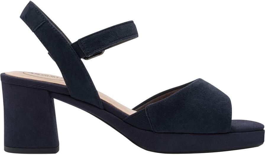 Tamaris COMFORT Essentials Dames Sandalen NAVY SUEDE - Foto 5