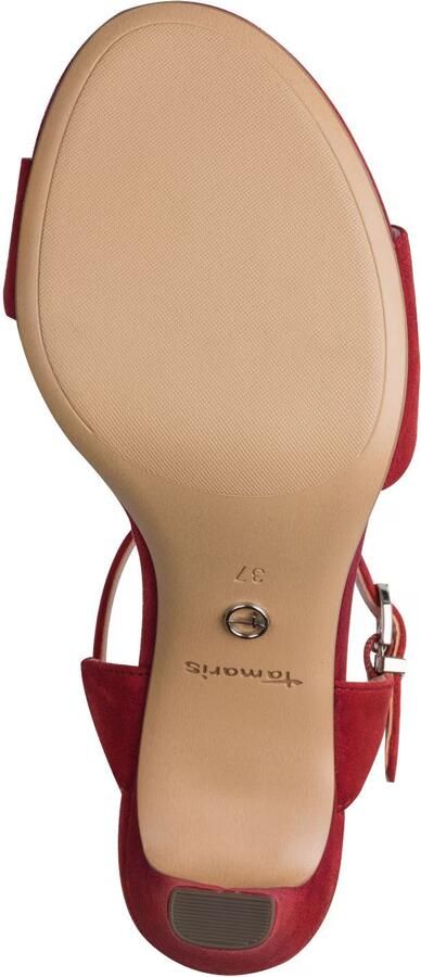 Tamaris sandaal 1-28028-42-50A damesschoenen veganistisch rood - Foto 7