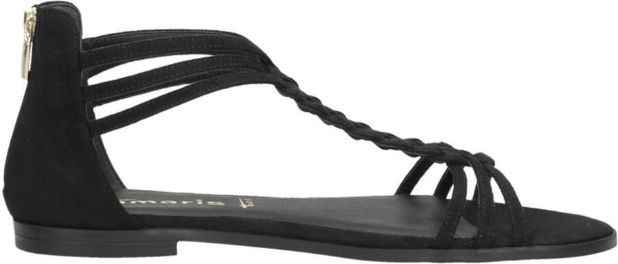 Tamaris Veelzijdige Sandalette met Anti-Slide Hak en Touch-it Zool Black Dames