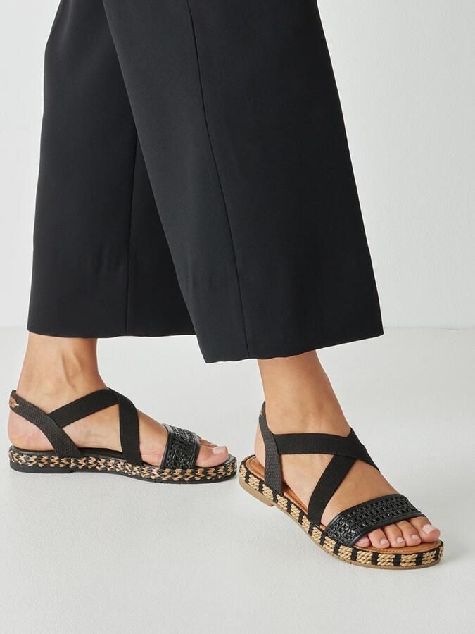 Tamaris dames sandalen zwart goud - Foto 4