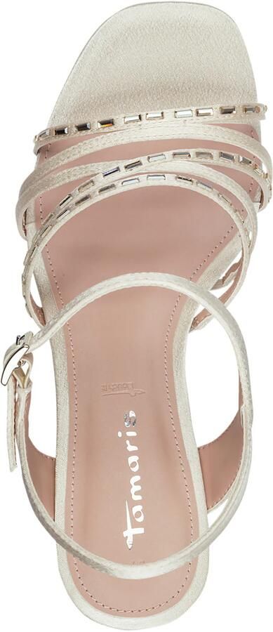 Tamaris Sandalen met riem goud offwhite - Foto 6