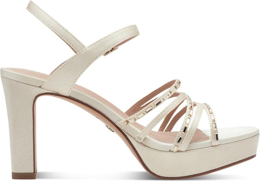 Tamaris Sandalen met riem goud offwhite - Foto 5