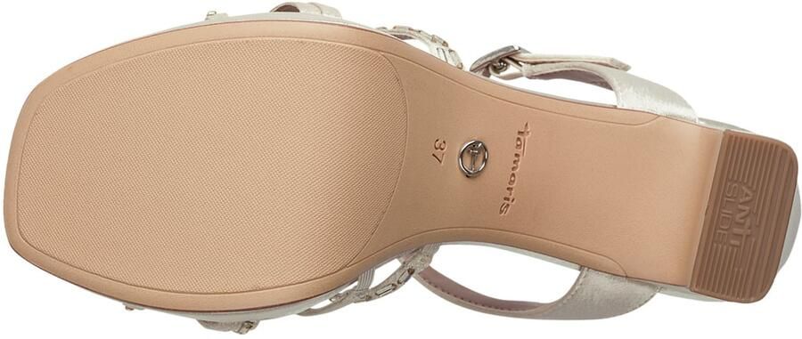 Tamaris Sandalen met riem goud offwhite - Foto 7