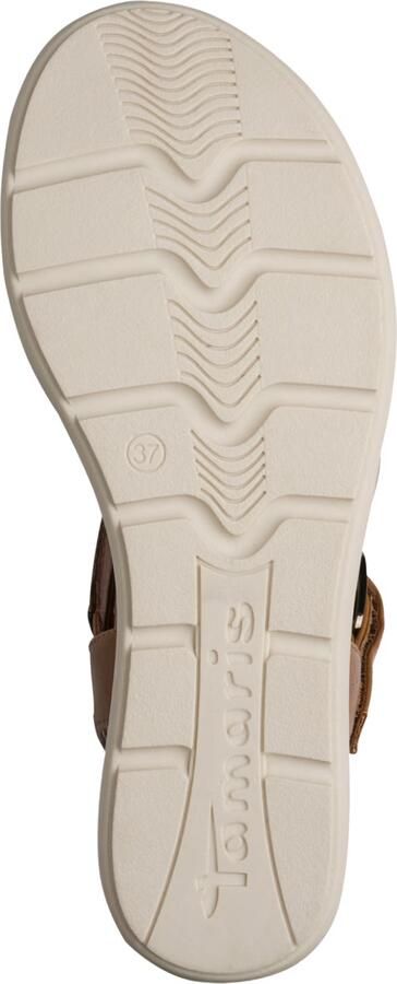 Tamaris Sandalen met riem karamel ombergrijs - Foto 6