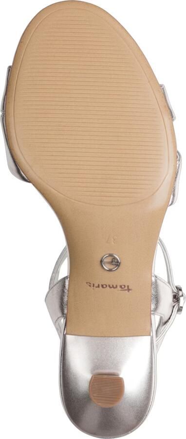 Tamaris damessandaaltjes 1-28314-46-957 damesschoenen elegant naaldhak metallic - Foto 4