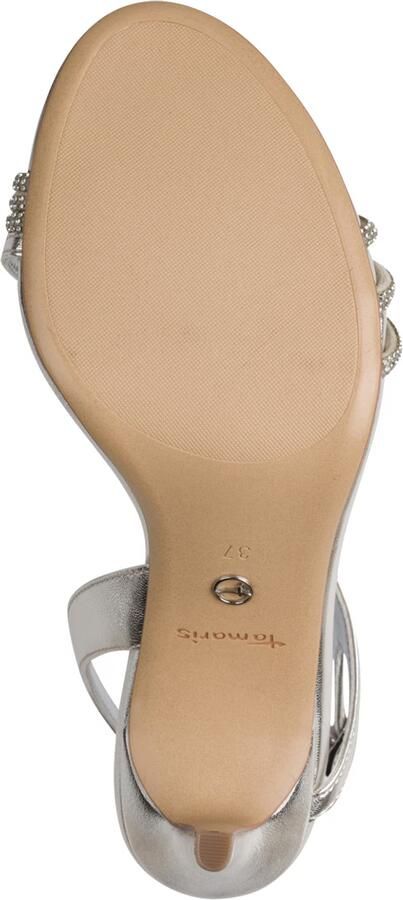 Tamaris Sandalen met hakken 28373-46-957 Platinu - Foto 5