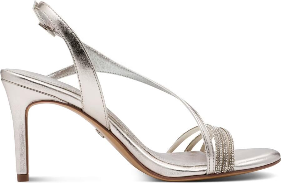 Tamaris Sandalen met hakken 28373-46-957 Platinu - Foto 7