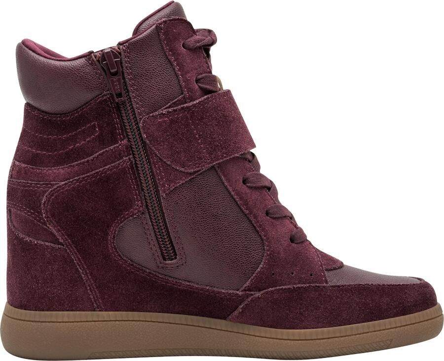 Tamaris Sneakers hoog wijnrood