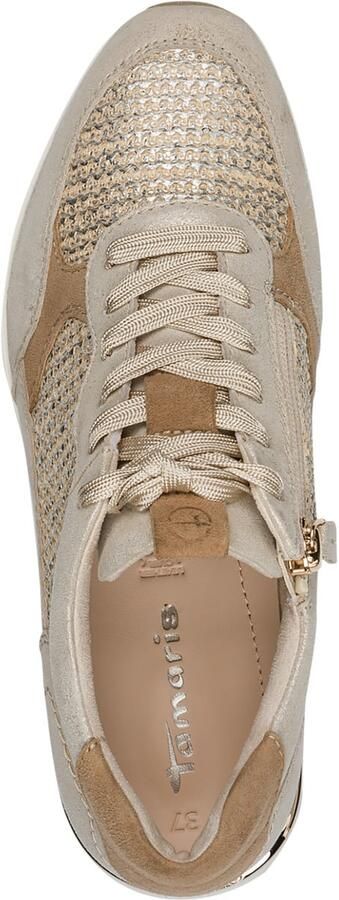 Tamaris Sneakers laag ' 1-23748-46 ' beige bruin - Foto 6
