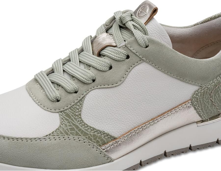 Tamaris Sneakers laag '1-23748-46' beige lichtgroen - Foto 2