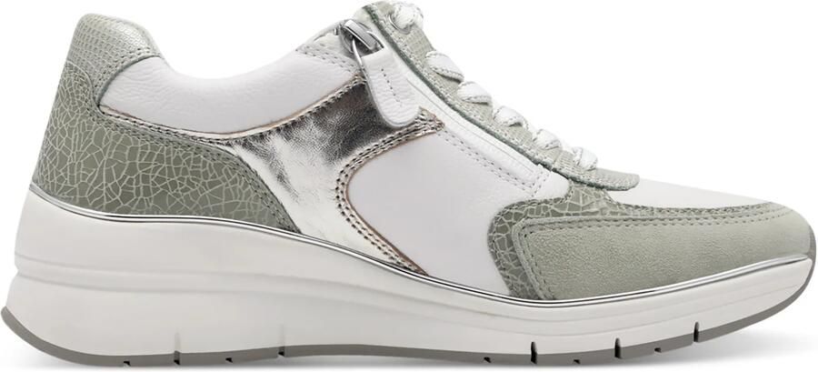 Tamaris Sneakers laag '1-23764-43' grijs wit - Foto 6