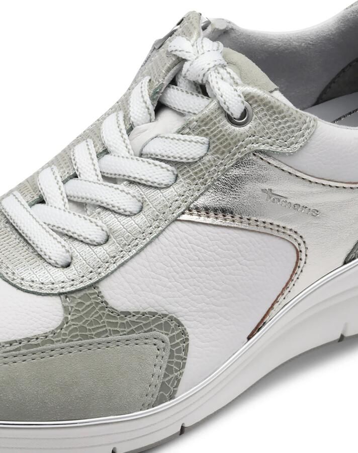 Tamaris Sneakers laag '1-23764-43' grijs wit - Foto 7