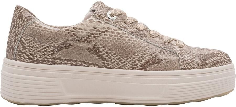 Tamaris Sneakers laag beige beige gemêleerd donkerbruin - Foto 7
