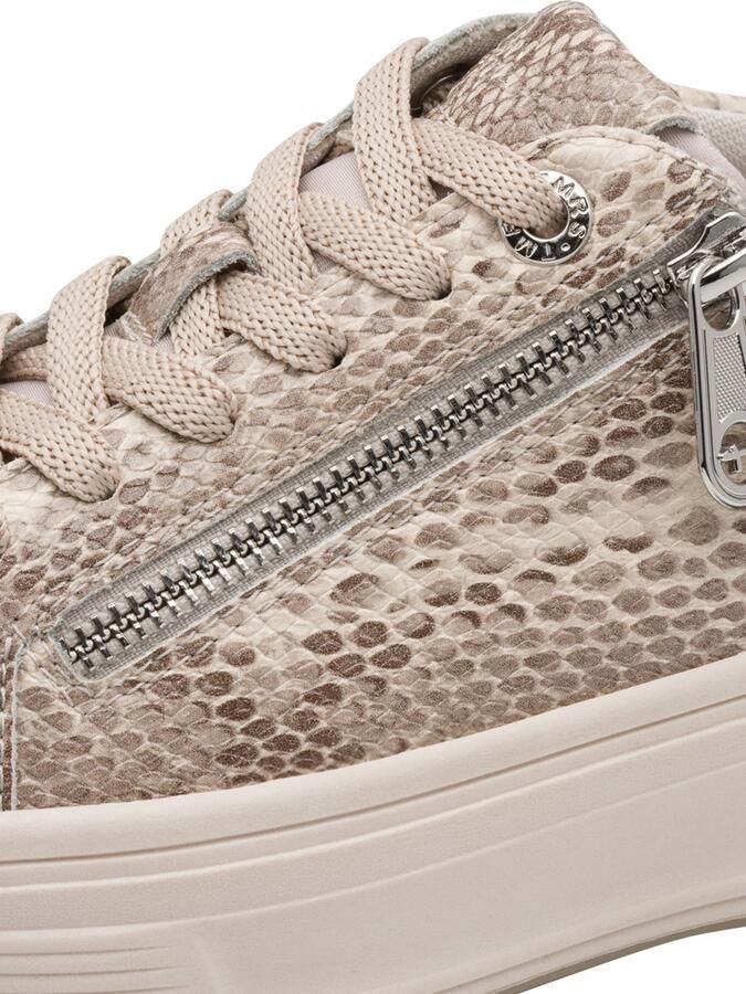 Tamaris Sneakers laag beige beige gemêleerd donkerbruin - Foto 5