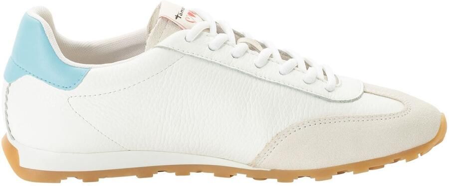 Tamaris dames sneaker 1-23614-46 197 dames lage schoenen leer wit