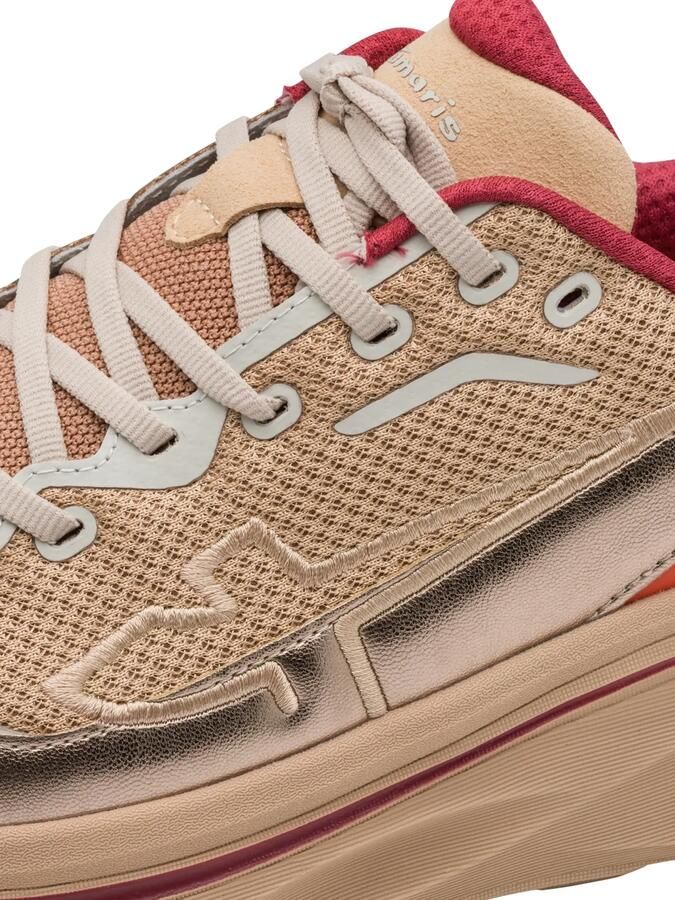 Tamaris damessneaker 1-23705-47-430 Easy In veterschoen Beige - Foto 5