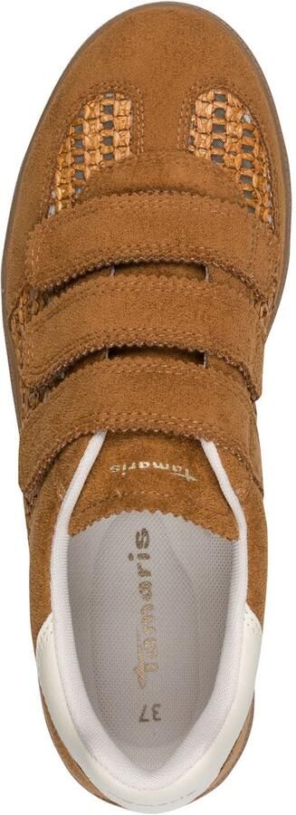 Tamaris Sneakers laag beige bruin wit - Foto 3