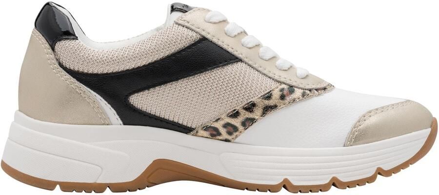 Tamaris COMFORT damessneaker WIDE FIT 8-83706-45-490 dames beige