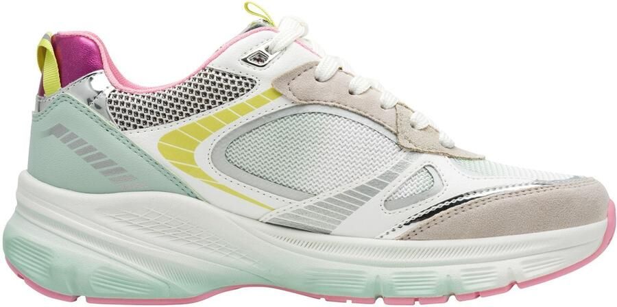 Tamaris Sneakers laag beige curry grijs wit